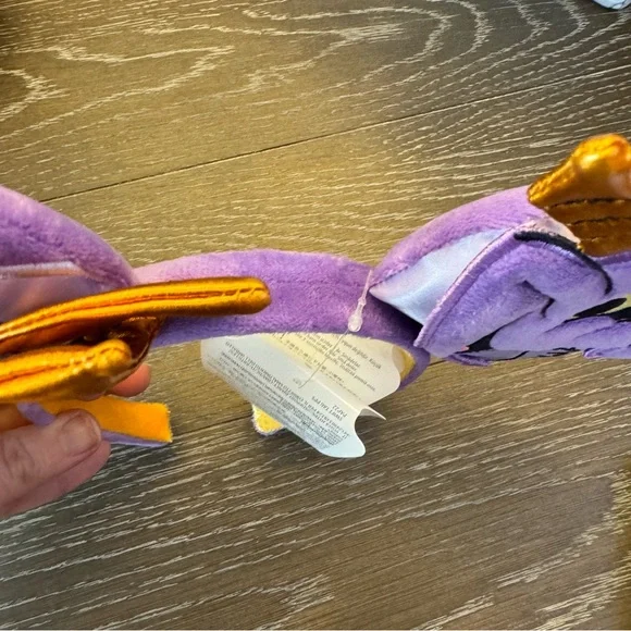 NWT. Figment Disney Parks 2023 Epcot Soft Plush Figment Ear Headband for Adults. - Picture 9 of 11